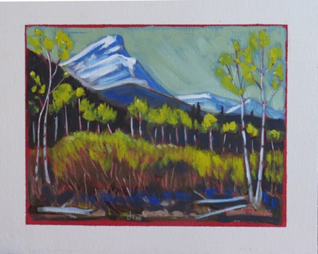 Waterton Spring
oil on panel $650 Waterton Spring
oil on panel $650